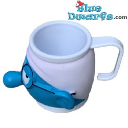 Brainy Smurf - ice mug - plastic -9x7x9cm
