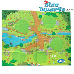 Schlumpfdorf Spielmatte - Erstelle dein eigenes Schlumpfdorf - Plastik - DeAgostini - 100x80cm