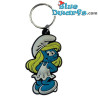 Smurfin - sleutelhanger - flexibel rubber - 5 cm
