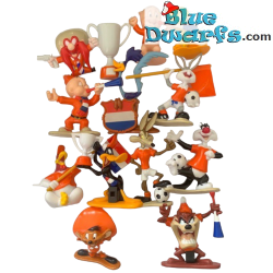 Looney Tunes als oranje supporters  - Holland -  (12 figuurtjes)