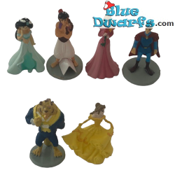 Walt Disney prinsessen speelset mini's Bullyland (4cm)