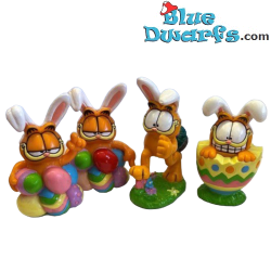 Garfield Easter figurines +- 6cm (4 figurines)
