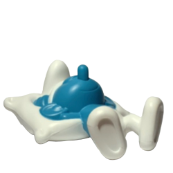 Lazy Smurf - Mc Donalds figurine (2018 / +/- 7 cm)