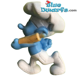 Puffo maestro - Figura di puffo - Mc Donalds Happy Meal - 2013 - 8cm