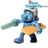 Puffo Meccanico - Figura di puffo - Mc Donalds Happy Meal - 2011 - 8cm