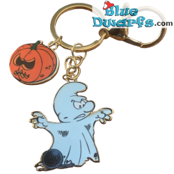 Fantôme Schtroumpf - Halloween - porte-clés en métal - Les schtroumpfs - 4cm