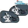 2 - side sunshades for the car - Asterix and Obelix: Idefix - 64x42cm