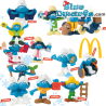 Mc Donalds Set 2022 - 19 puffi - Set completo Happy Meal - Schleich - 5,5cm