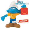 Smurf with Happy Meal - Mc Donalds Happy Meal - Schleich - 2022 - 5,5cm