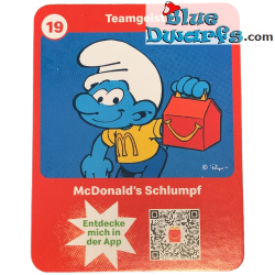 Smurf met Happy Meal - Mc Donalds Happy Meal - Schleich - 2022 - 5,5cm