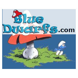 Fariboles Smurf with mushroom
