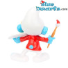 Painter smurf - Movable smurf - figurine - DeAgostini - 7cm