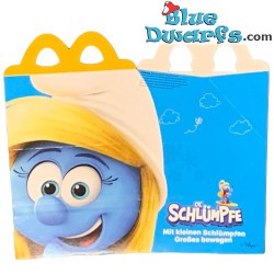 Mc Donalds Happy Meal - box - Smurfette - Schleich - 2022