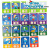 Mc Donalds Set 2022 - 19 pitufos - Serie completo Cajita Feliz - Schleich - 5,5cm