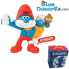 Papa smurf with baby smurf - Mc Donalds Happy Meal - Schleich - 2022 - 5,5cm