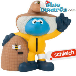 Pitufo apicultor - Mc Donalds Happy Meal - Schleich - 2022 - 5,5cm