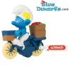 Pitufo vanidoso con bicicleta - Mc Donalds Happy Meal - Schleich - 2022 - 5,5cm