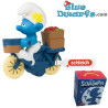 Puffo vanitoso in bicicletta - Mc Donalds Happy Meal - Schleich - 2022 - 5,5cm