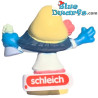 Onderzoekster smurfbloesem smurfin met reageerbuisje - Mc Donalds Happy Meal - Schleich - 2022 - 5,5cm