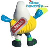 Schiedsrichter Schlumpfine mit gelben Karte - Mc Donalds Happy Meal - Schleich - 2022 - 5,5cm