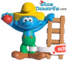 Schtroumpf paysan - Mc Donalds Happy Meal - Schleich - 2022 - 5,5cm