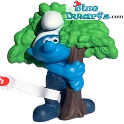 Forester smurf with tree - Mc Donalds Happy Meal - Schleich - 2022 - 5,5cm