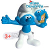 Puffo con casa Ronald Mc Donalds e Baby Puffo - Mc Donalds Happy Meal - Schleich - 2022 - 5,5cm