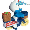 Pitufo vanidoso con bicicleta - Mc Donalds Happy Meal - Schleich - 2022 - 5,5cm