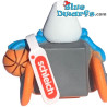 Pitufo baloncesto - Silla de ruedas - Mc Donalds Happy Meal - Schleich - 2022 - 5,5cm