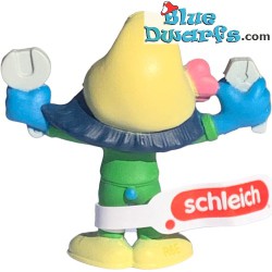 Mechanical Smurfblossom Smurfette - Mc Donalds Happy Meal - Schleich - 2022 - 5,5cm