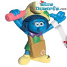 Smurfstorm Smurfette with bottle and bag - Mc Donalds Happy Meal - Schleich - 2022 - 5,5cm