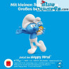 Smurf with Ronald Mc Donalds house/logo and baby - Mc Donalds Happy Meal - Schleich - 2022 - 5,5cm