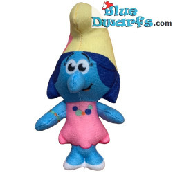 Smurfblossom Smurfette plush - England - Mc Donalds Happy Meal - 2022 - 12cm