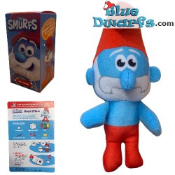 Grote smurf Knuffel - Engeland - Mc Donalds Happy Meal - 2022 - 12cm