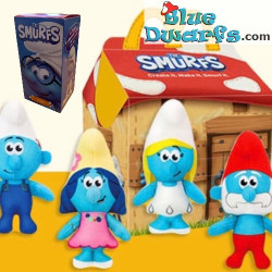 Brilsmurf Knuffel - Engeland - Mc Donalds Happy Meal - 2022 - 12cm