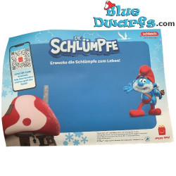 Mc Donalds Happy Meal Sticker - Papa schtroumpf - Schleich - 2022 - 30x21cm