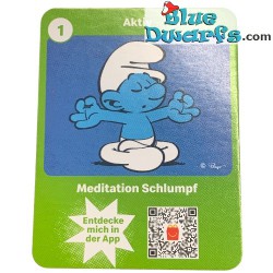 Meditation smurf - Mc Donalds Happy Meal - Schleich - 2022 - 5,5cm