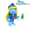 Stewardesse Schtroumpfette - Schtroumpf mobile en plastique - Figurine - DeAgostini - 7cm