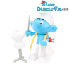 Pitufo sastre - Plástico pitufo móvil - Figura -  DeAgostini - 7cm