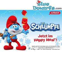 1 Schtroumpf - Mc Donalds Happy Meal - Schleich - 2022 - 5,5cm