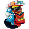 Schtroumpfs avec pile de livres - Résine Figurine - Plastoy - 2022 - 20cm