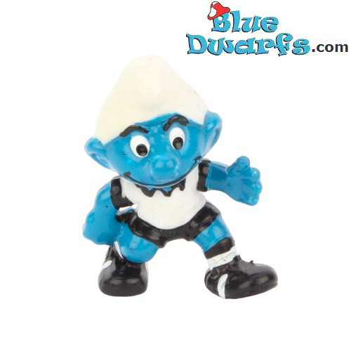 Puffo - pollice in su - Puffo Calciatore - Germania - Ferrero Kinder Suprise 1988 - 3cm