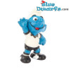 Zwaaiende Smurf - voetbalsmurf- Duitsland - Ferrero Kinder Suprise 1988 - 3cm