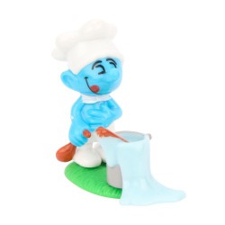 Greedy smurf with paint -...