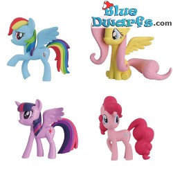 Set da gioco My little Pony - 4 Figurinas - Comansi - 7cm