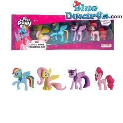 Set de juegos My little Pony - 4 figuras - Comansi - 7cm