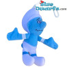 Juguete de peluche pitufos - Sport pitufo - Happy Meal - Mc Donalds 2011 - 10 cm