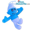 Juguete de peluche pitufos - Pitufo gruñón - Happy Meal - Mc Donalds 2011 - 10 cm