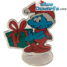 Papa Père Schtroumpf Noel - Figurine en plastique - 9cm