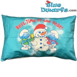 Smurf pillowcase - Best Time of the Year - 30x50cm
